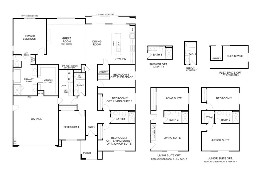 Pacific Montera Plan 6 Floor Plan