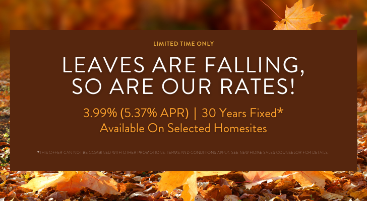 Rates are dropping, now is the time to purchase a new home.